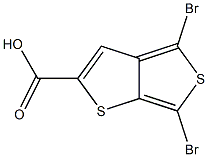 4，6-Dibromothieno[3，4-b]thiophene-2-carboxylic acid Chemical Structure