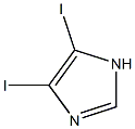 4，5-Diiodoimidazole التركيب الكيميائي