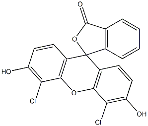 4，5-Dichlorofluorescein Chemical Structure