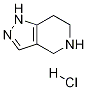 4，5，6，7-Tetrahydro-1H-pyrazolo[4，3-c]pyridine hydrochloride 化学構造