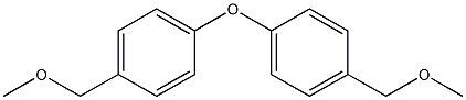 4，4'-Oxybis[(methoxymethyl)benzene] 化学構造