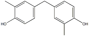 4，4'-Methylenebis(2-methylphenol) Chemical Structure