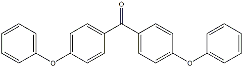 4，4'-Diphenoxybenzophenone التركيب الكيميائي