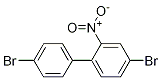 4，4'-Dibromo-2-nitrobiphenyl Chemical Structure