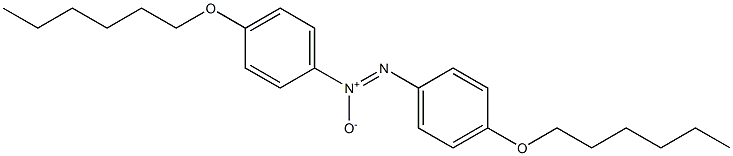 4，4'-Bis(hexyloxy)azoxybenzene Chemical Structure