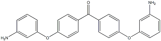 4，4'-Bis(3-Aminophenoxy)Benzophenone Chemical Structure