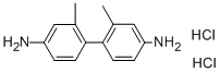 4，4’-Diamino-2，2’-dimethylbiphenyl Dihydrochloride Chemical Structure