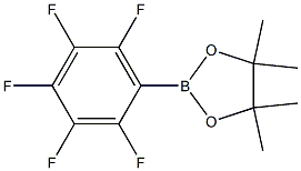 4，4，5，5-Tetramethyl-2-(perfluorophenyl)-1，3，2-dioxaborolane التركيب الكيميائي