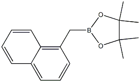 4，4，5，5-Tetramethyl-2-(naphthalen-1-ylmethyl)-1，3，2-dioxaborolane التركيب الكيميائي