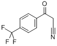 4-(Trifluoromethyl)benzoylacetonitrile Chemical Structure