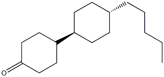 4-(trans-4'-n-Pentylcyclohexyl)cyclohexanone Chemical Structure