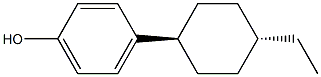 4-(trans-4-Ethylcyclohexyl)phenol 化学構造