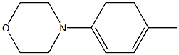 4-(p-Tolyl)morpholine 化学構造