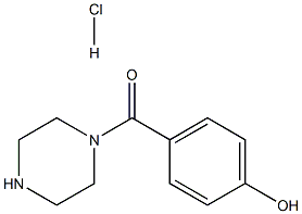 4-(Piperazine-1-carbonyl)phenol hydrochloride Chemical Structure