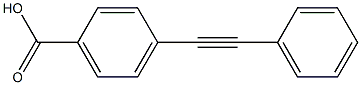 4-(Phenylethynyl)benzoic acid Chemical Structure