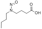 4-(N-Butyl-N-nitrosamino)butyric Acid التركيب الكيميائي