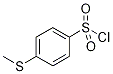 4-(methylthio)benzene-1-sulfonylchloride Chemische Struktur