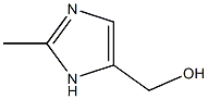 4-(Hydroxymethyl)-2-methyl-1H-imidazole 化学構造