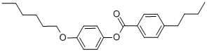 4-(Hexyloxy)phenyl 4-Butylbenzoate التركيب الكيميائي