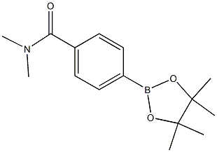 4-(Dimethylcarbamoyl)phenylboronic Acid Pinacol Ester Chemical Structure