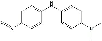 4-(Dimethylamino)-4'-nitrosodiphenylamine 化学構造