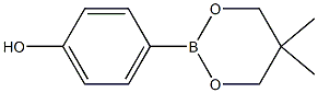 4-(5，5-dimethyl-1，3，2-dioxaborinan-2-yl)phenol Chemische Struktur