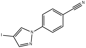 4-(4-Iodo-1H-pyrazol-1-yl)benzonitrile Chemical Structure