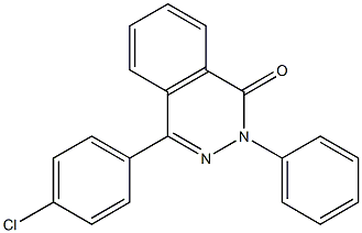 4-(4-Chlorophenyl)-2-phenylphthalazin-1(2H)-one Chemical Structure