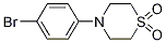 4-(4-Bromophenyl)thiomorpholine 1，1-Dioxide Chemical Structure