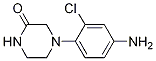 4-(4-Amino-2-chlorophenyl)piperazin-2-one Chemical Structure