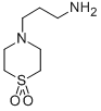 4-(3-Aminopropyl)thiomorpholine 1，1-Dioxide Chemical Structure