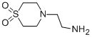 4-(2-Aminoethyl)thiomorpholine 1，1-Dioxide التركيب الكيميائي