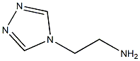 4-(2-Aminoethyl)-4H-1，2，4-triazole 化学構造