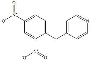 4-(2，4-Dinitrobenzyl)pyridine Chemische Struktur