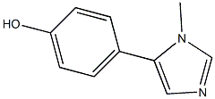 4-(1-Methyl-5-imidazolyl)phenol Chemical Structure