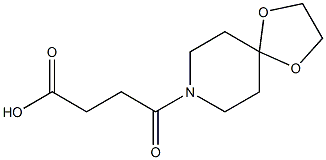 4-(1，4-dioxa-8-azaspiro[4.5]dec-8-yl)-4-oxobutanoic acid Chemical Structure