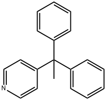 4-(1，1-diphenylethyl)pyridine Chemical Structure