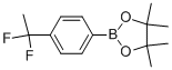 4-(1，1-Difluoroethyl)phenylboronic Acid Pinacol Ester Chemische Struktur