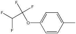 4-(1，1，2，2-Tetrafluoroethoxy)toluene Chemical Structure