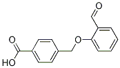 4-((2-Formylphenoxy)methyl)benzoic acid Chemical Structure