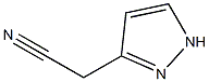 3-Pyrazolylacetonitrile 化学構造