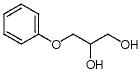 3-Phenoxy-1，2-propanediol Chemische Struktur