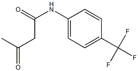 3-Oxo-N-(4-trifluoromethylphenyl)butyramide Chemical Structure