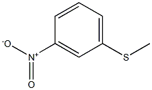 3-Nitrothioanisole 化学構造