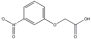 3-Nitrophenoxyacetic Acid التركيب الكيميائي