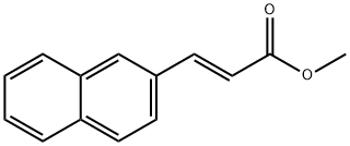 3-Naphthalen-2-yl-acrylic acid methyl ester Chemische Struktur