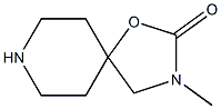 3-methyl-1-oxa-3，8-diazaspiro[4.5]decan-2-one Chemische Struktur