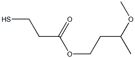 3-Methoxybutyl 3-Mercaptopropionate Chemische Struktur