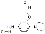 3-Methoxy-4-pyrrolidinoaniline Dihydrochloride 化学構造