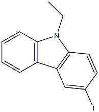 3-Iodo-9-ethylcarbazole التركيب الكيميائي